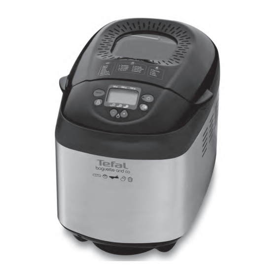 TEFAL Baguette and Co OW600070 Manual