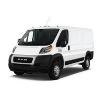 Ram PROMASTER 2020 Owner's Manual