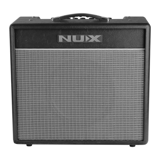 nux MIGHTY SO BT Owner's Manual