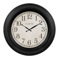 La Crosse Clock Rhodes 404-3846A Quick Start Manual
