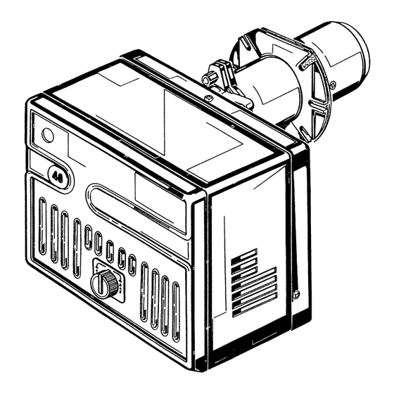 Riello 40 D17 TL Installation, Use And Maintenance Instructions