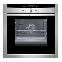 NEFF B46E74 1 Series Instruction Manual