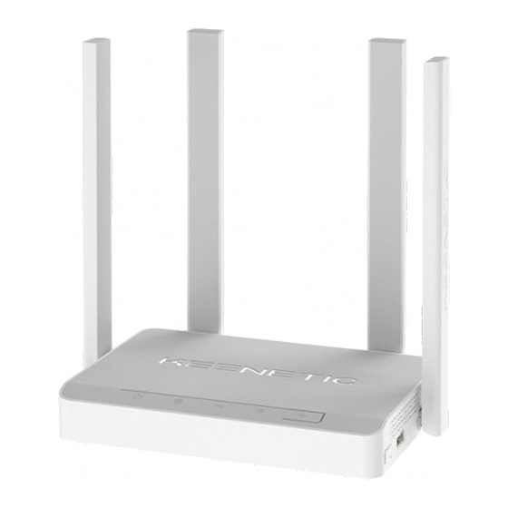 KeeNetic CARRIER DSL Quick Start Manual