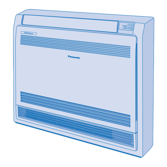 Panasonic CS-E12GFEW Operating Instructions Manual