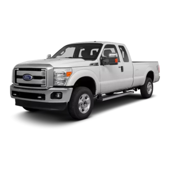 Ford SUPER DUTY 2015 Owner's Manual