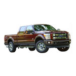 Ford Super Duty 2015 Quick Reference Manual