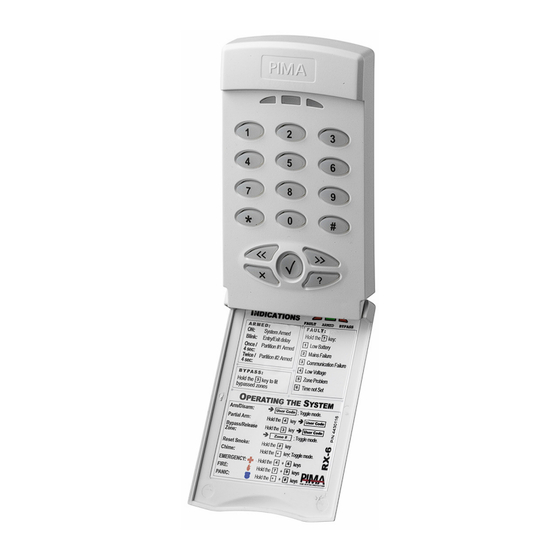 Pima Captain-i RX-6 User Manual