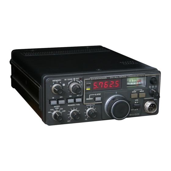 Kenwood TR-9000 VHF Transceiver Manuals