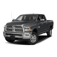 RAM Truck 2500 2018 Supplement Manual