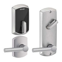 Schlage FE410F Installation Instructions Manual