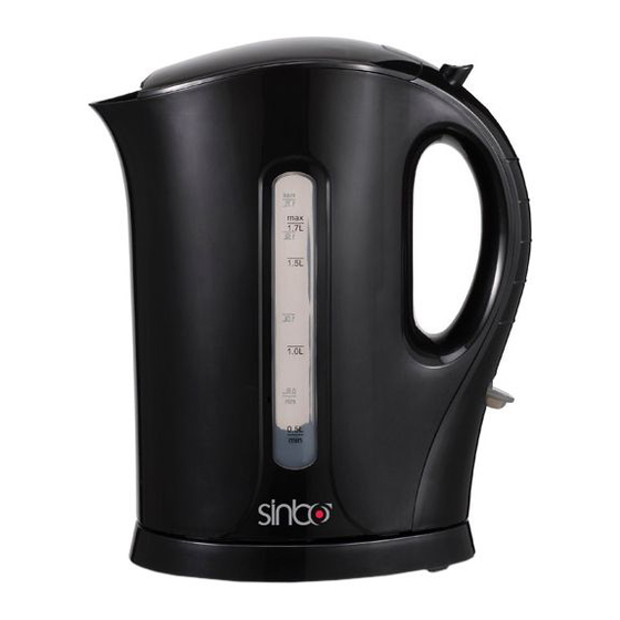Sinbo SK 7315 User Manual