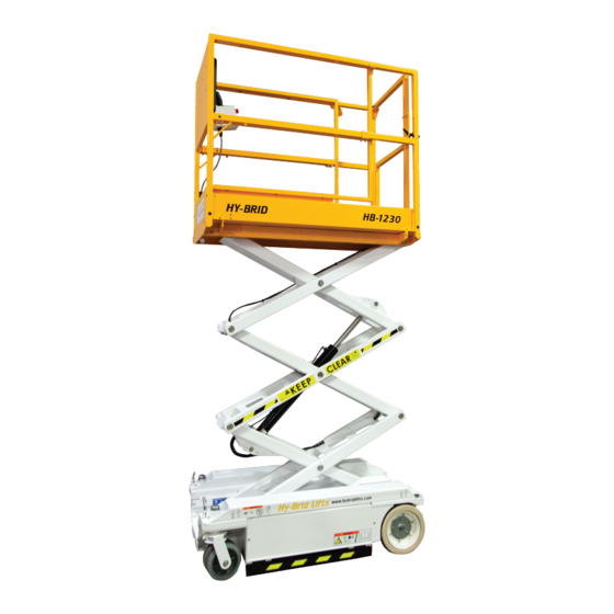 Hy-Brid Lifts HB-1230 Manual