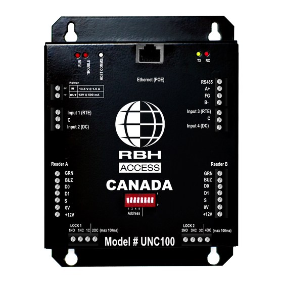 RBH Access Technologies UNC100 Manual