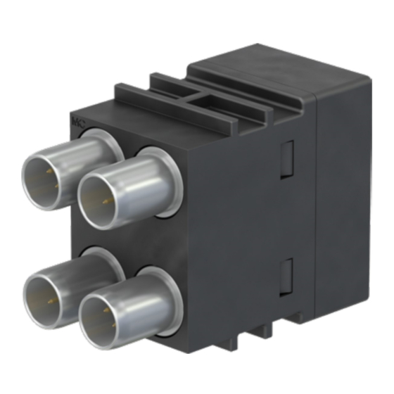 Staubli CombiTac uniq CT-10GBIT-RJ45/S Assembly Instructions
