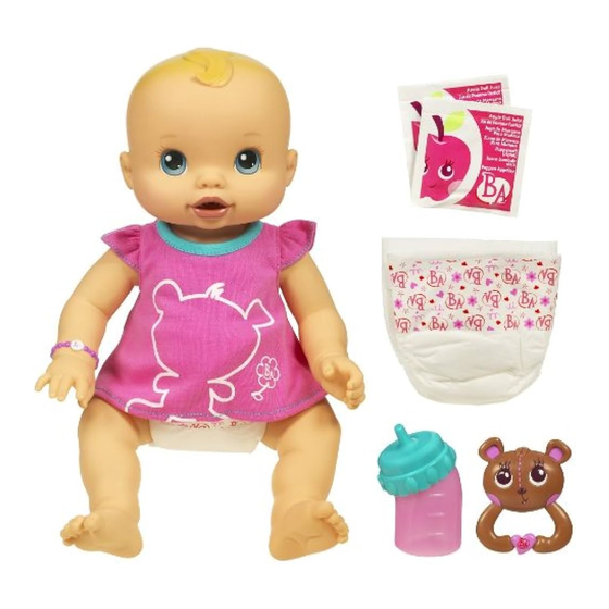 Hasbro Baby Alive Whoopsie Doo Quick Start Manual