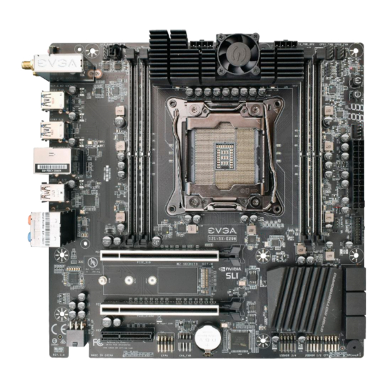 EVGA X299 Micro ATX 2 Installation Manual