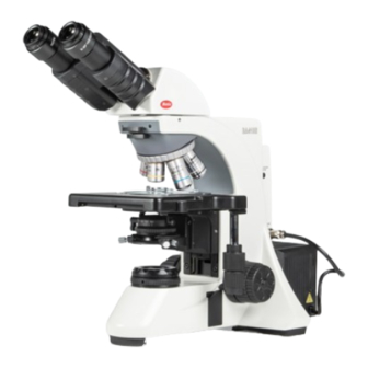 Motic BA410E Series Instruction Manual