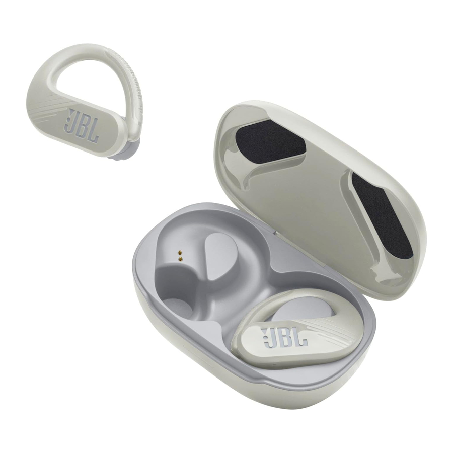 JBL Harman Endurance Peak 3 - Water Proof Earbuds Quick Start Guide