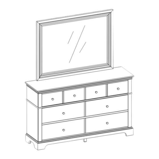 Living Spaces IA07-462-CHY Assembly Instructions