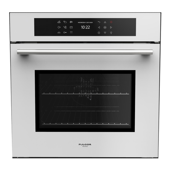 Fulgor Milano FUTO 9615 TEM 2F Manuals