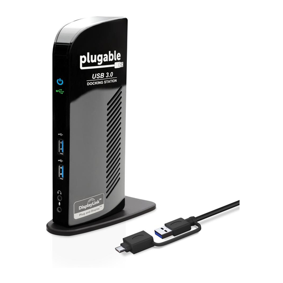 Plugable UD-3900 Quick Installation Manual