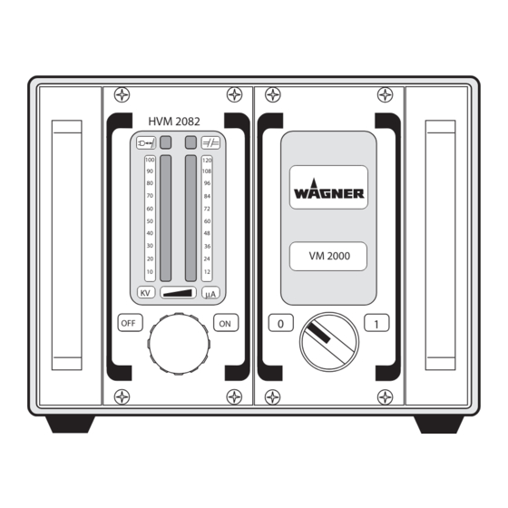 WAGNER VM 2000 Translation Of The Original Operating Manual
