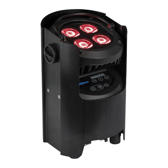 SHOWTEC EventSpot 1600 Q4 Set Manual
