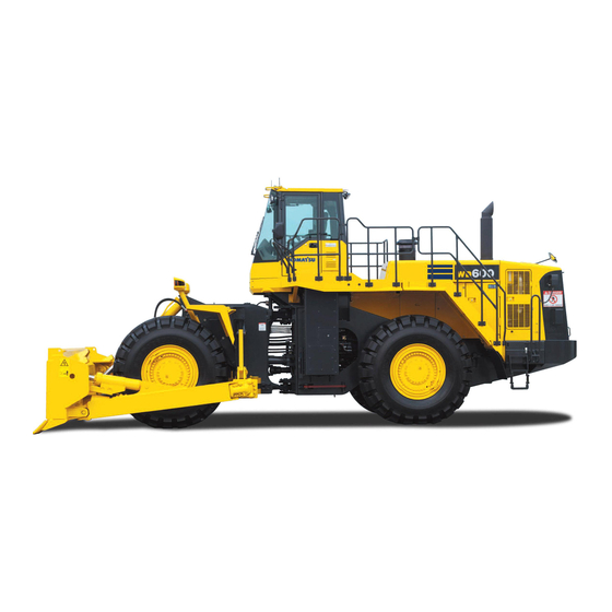 Komatsu Galeo WD600-3 Operation & Maintenance Manual