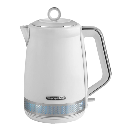 Morphy Richards illumination Quick Start Manual