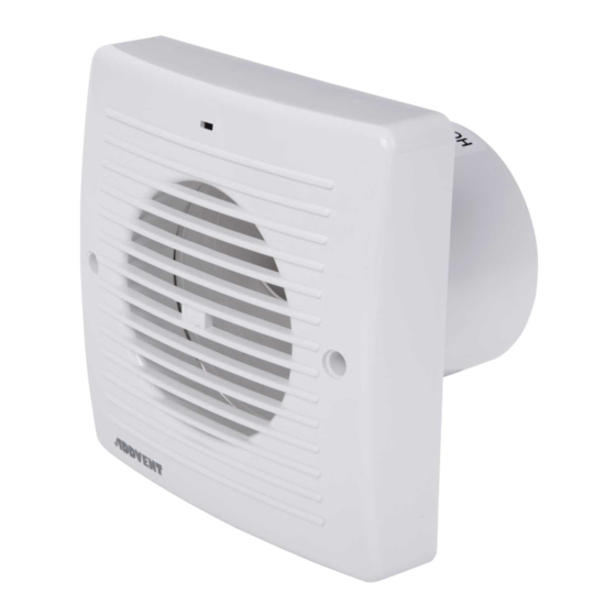 Addvent AVX100QS Operating Instructions