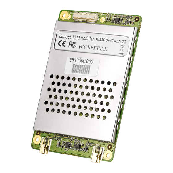 Unitech RM300 SDK User Manual