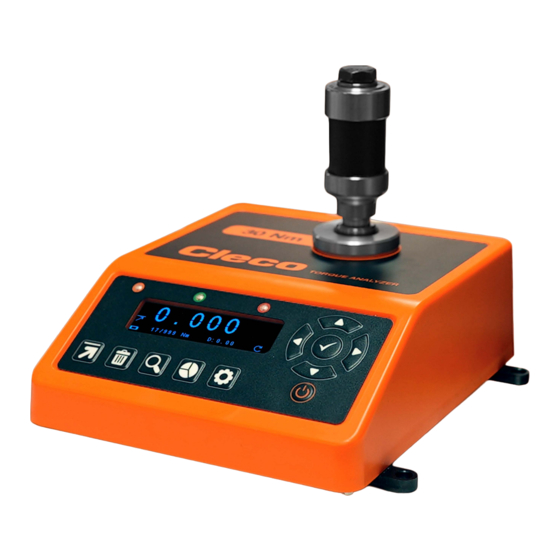 Apex Tool Group Cleco Torque Analyzer Operator's Manual