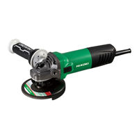 Hitachi Koki G13SW Handling Instructions Manual