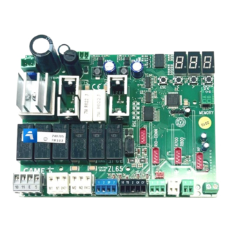 CAME 88006-0102 Manual