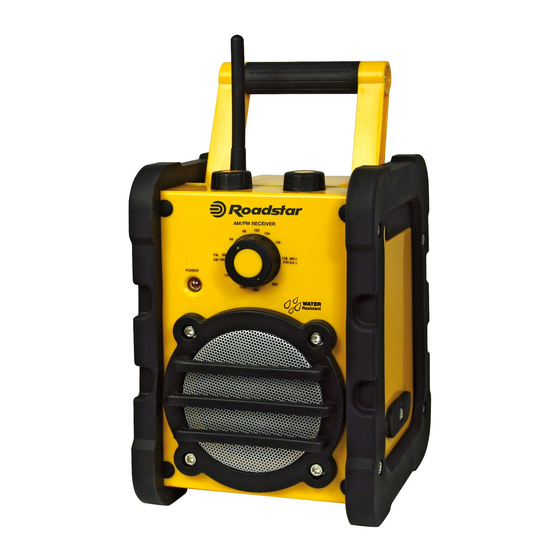 Roadstar HRA-5500 Instruction Manual