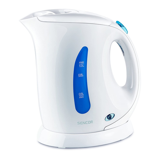 Sencor SWK 102BL User Manual