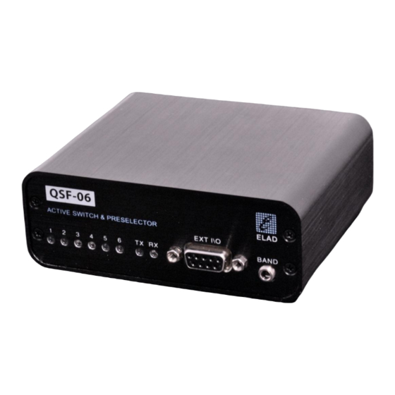 ELAD QSF-06 User Manual