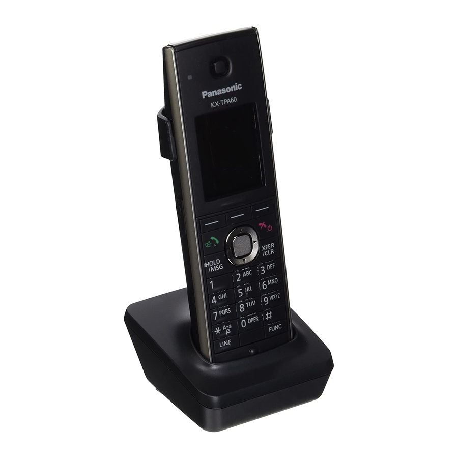 Panasonic KX-TGP600 Quick User Manual