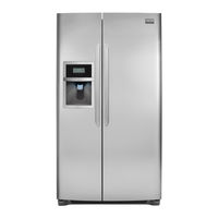 Frigidaire FRS6HF55KQ - 26 Cu Ft Refrigerator Installation Instructions