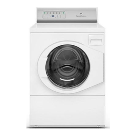 Alliance Laundry Systems Speed Queen AFNE9RSP User Manual