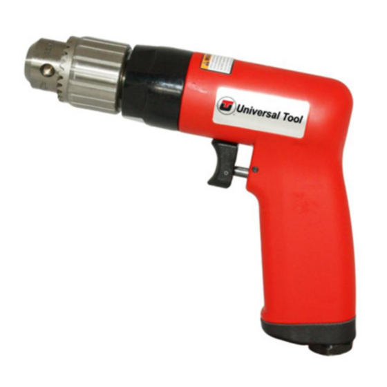 Universal Tool UT8898 Series General Safety Information & Replacement Parts