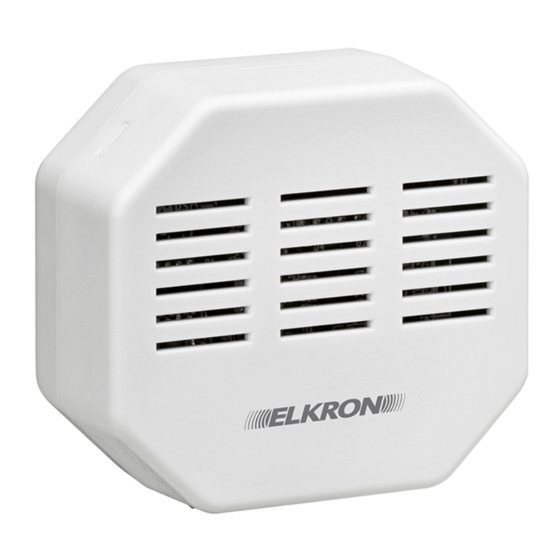 Elkron RM600 Quick Manual