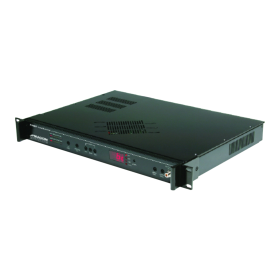 Pico Macom F860 Installation And Operation Manual