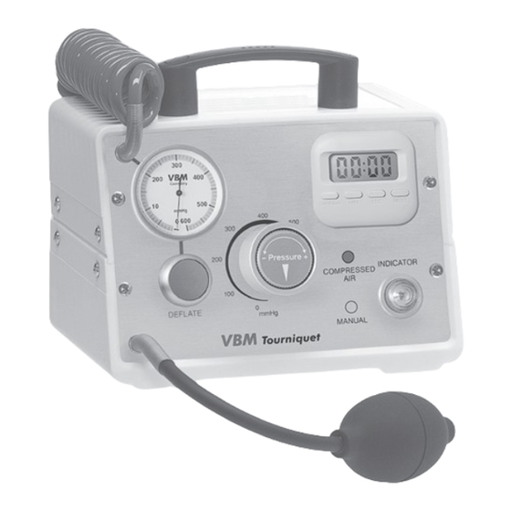 VBM Medizintechnik Tourniquet 2500 Instructions For Use Manual