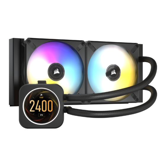Corsair iCUE ELITE LCD H100i Manual