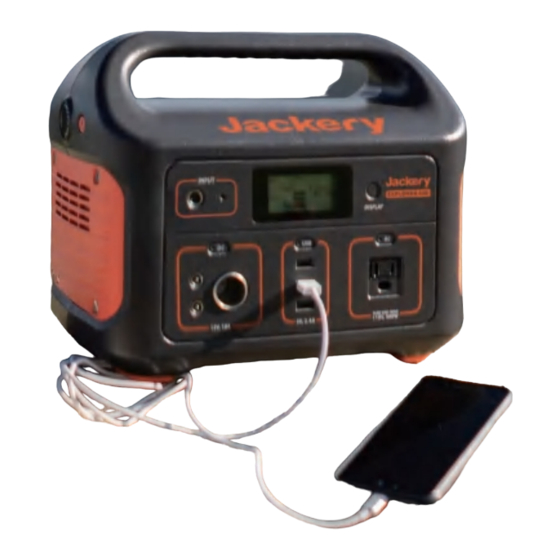 Jackery Explorer 500 User Manual