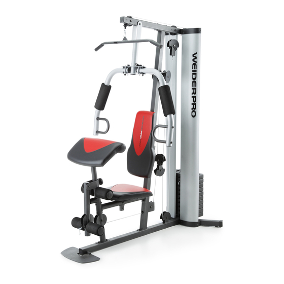 Weider Sy Pro 6900 Manuel De L'utilisateur