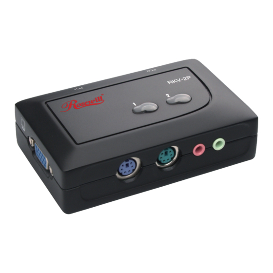 Rosewill RKV-2P User Manual