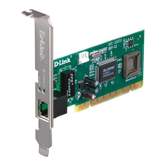 D-Link DFE-530TX User Manual