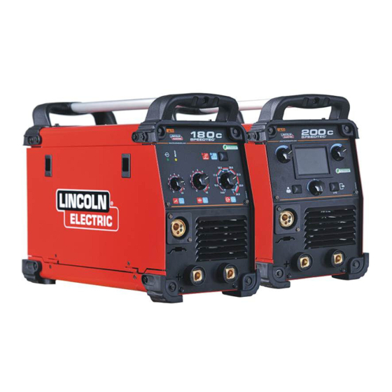 Lincoln Speedtec 200C Operator's Manual